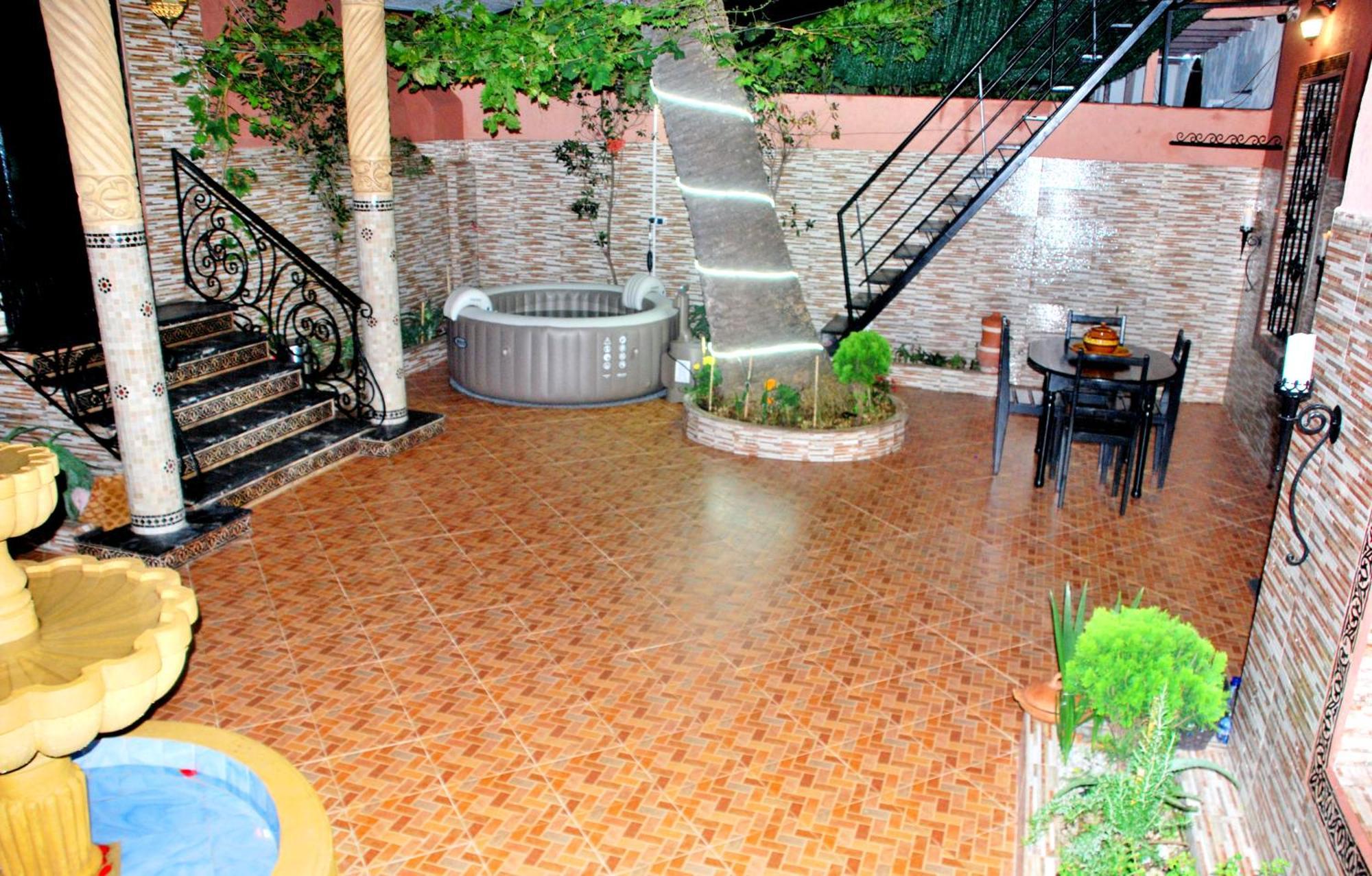 Villa Dar Lghzal Special Offer In Winner Of Guest Experience 2025 Awards Traditional Sahrawi And Berber Privative With Swimming Pool Jacuzzi Sea View And On Site Restaurant Ideal For Family And Groups In Rabat's Center No Car Required