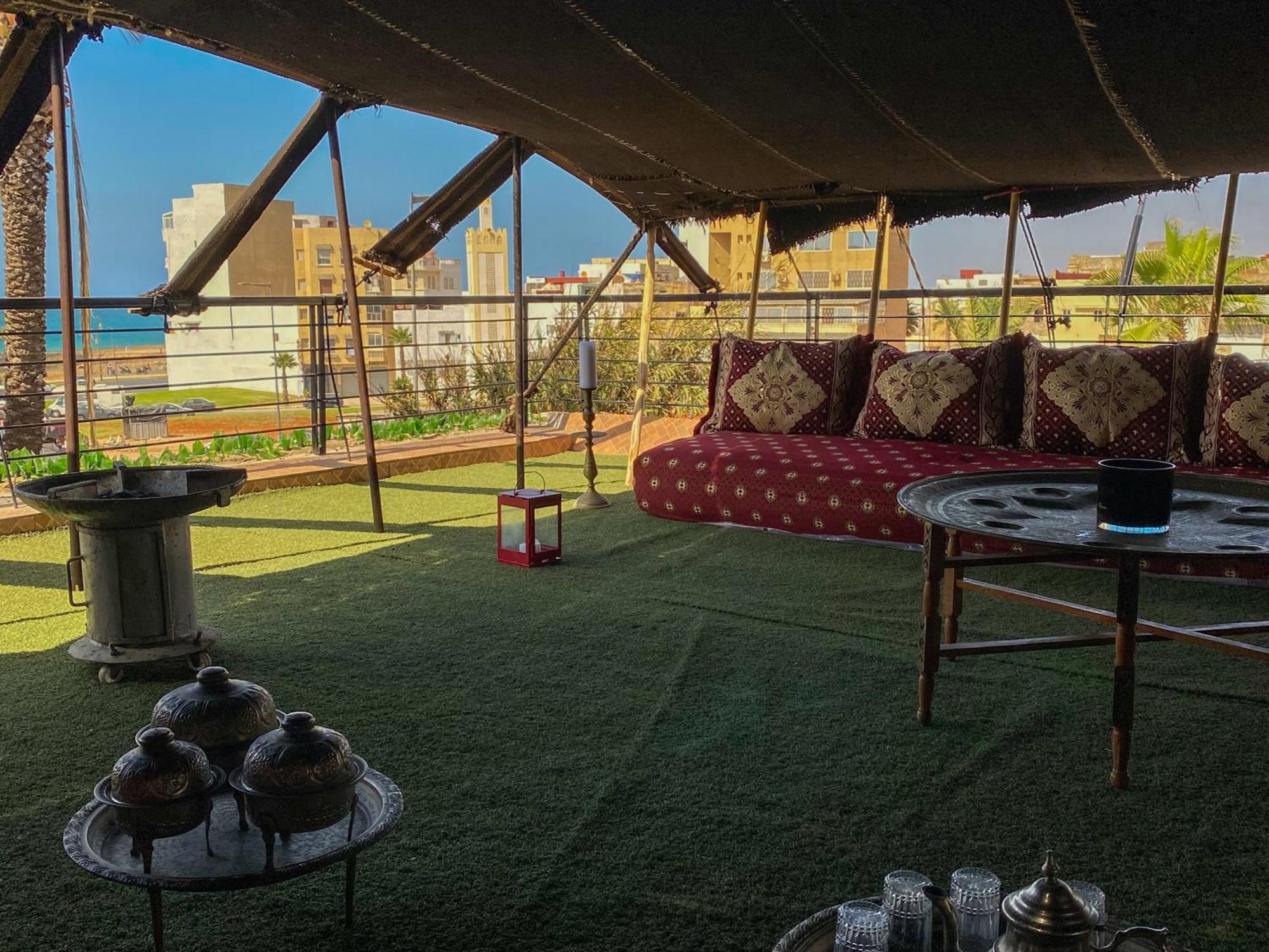 Dar Lghzal Special Offer In Winner Of Guest Experience 2025 Awards Traditional Sahrawi And Berber Privative With Swimming Pool Jacuzzi Sea View And On Site Restaurant Ideal For Family And Groups In Rabat's Center No Car Required Villa